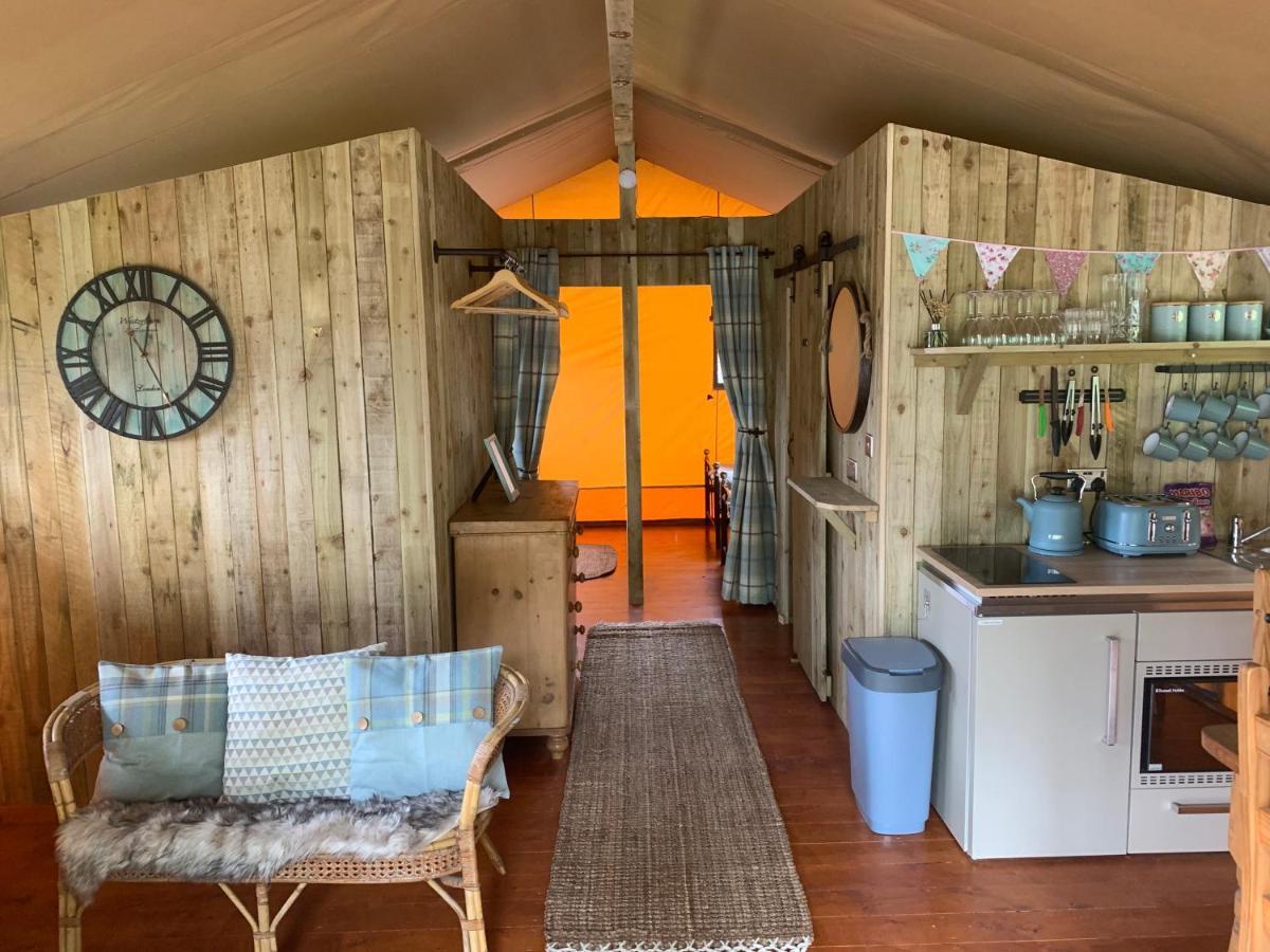 Mountain View Safari Tent With Hot Tub In The Heart Of Snowdonia 多尔盖罗 外观 照片
