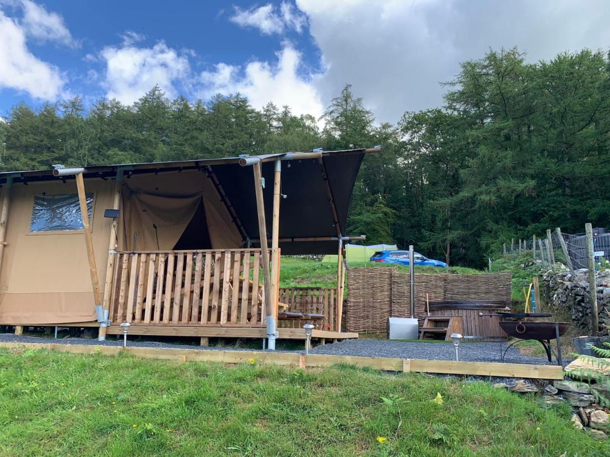 Mountain View Safari Tent With Hot Tub In The Heart Of Snowdonia 多尔盖罗 外观 照片