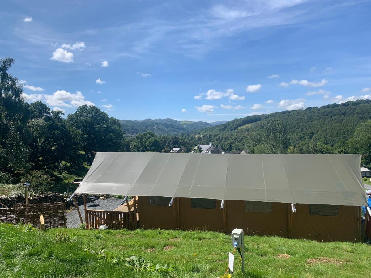Mountain View Safari Tent With Hot Tub In The Heart Of Snowdonia 多尔盖罗 外观 照片