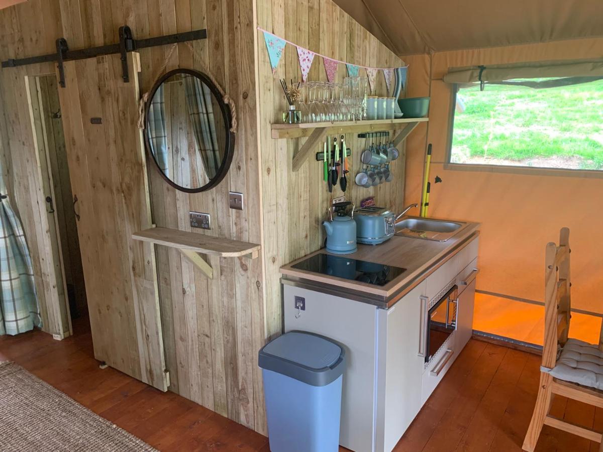 Mountain View Safari Tent With Hot Tub In The Heart Of Snowdonia 多尔盖罗 外观 照片