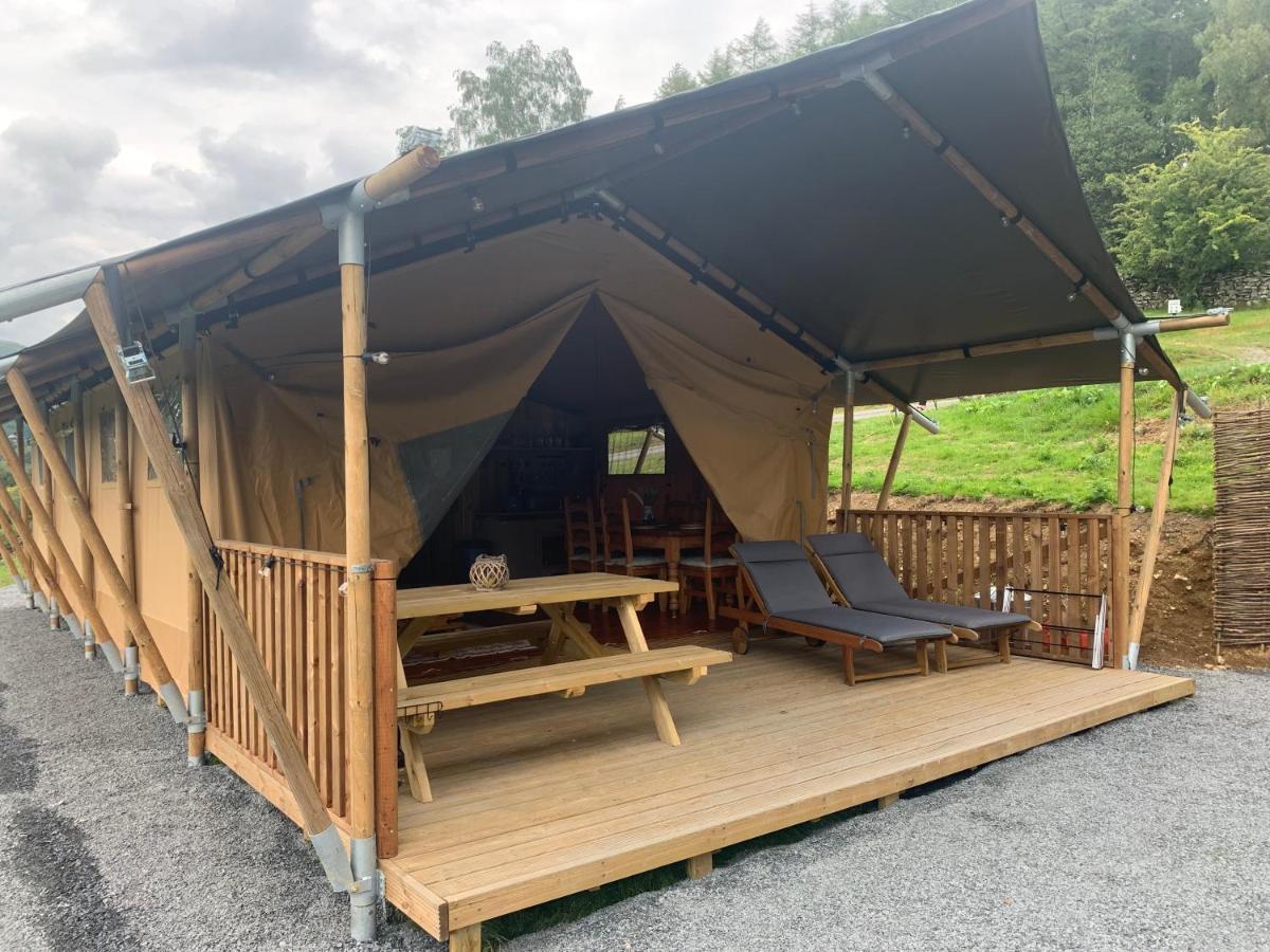 Mountain View Safari Tent With Hot Tub In The Heart Of Snowdonia 多尔盖罗 外观 照片
