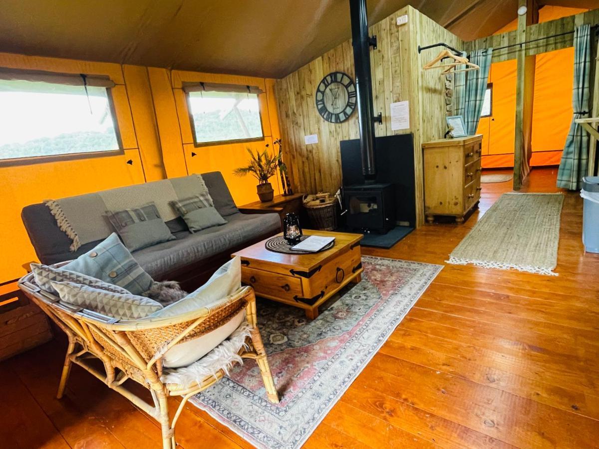 Mountain View Safari Tent With Hot Tub In The Heart Of Snowdonia 多尔盖罗 外观 照片